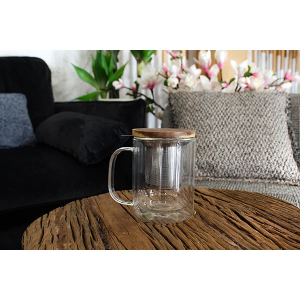 Tisanière verre double paroi Gustave 350 ml OGO Ogo - Image 2