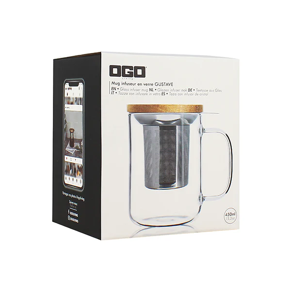Tisanière verre Gustave 450 ml Ogo - Image 4