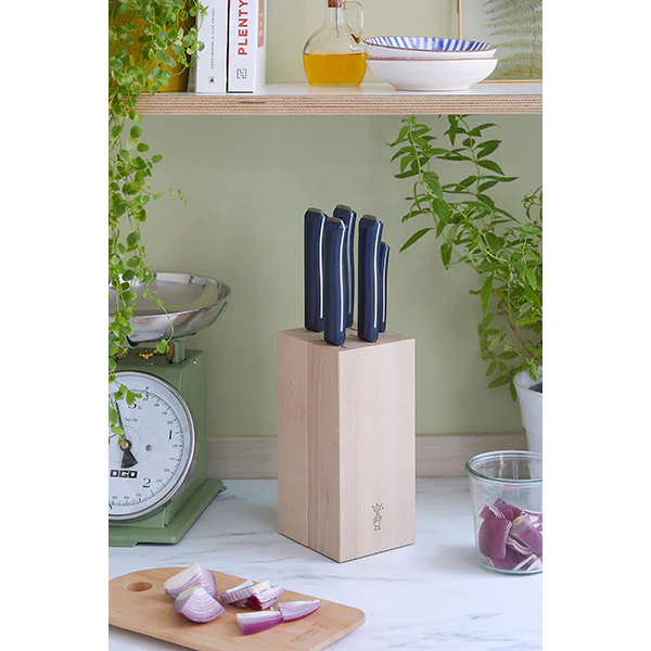 Bloc pour 5 couteaux en hêtre Opinel - Image 3