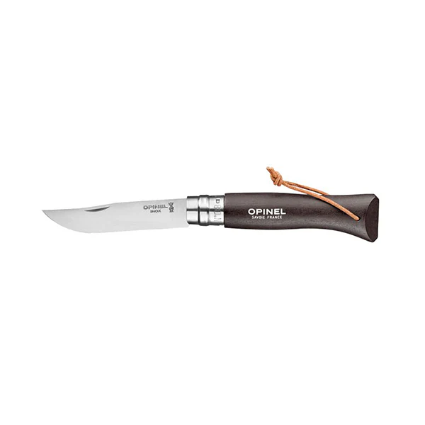 Couteau N°08 baroudeur Brun Noir Opinel