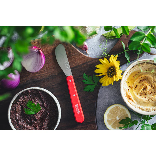 Tartineur N°117 lame inox 6 cm rouge Opinel - Image 2