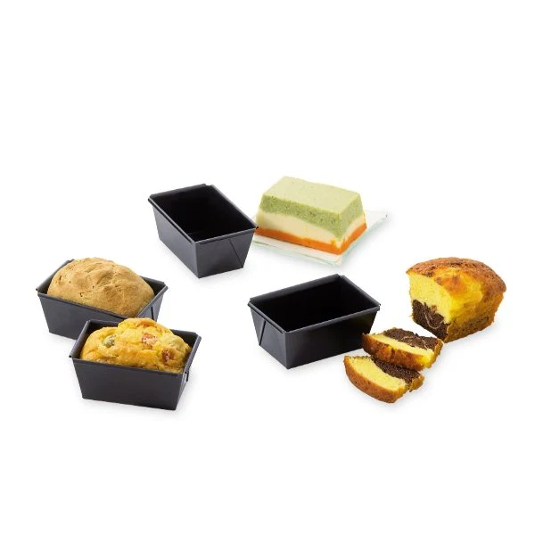 4 mini-moules à cakes Patisse