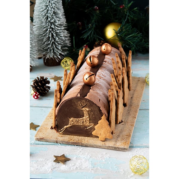 Moule à bûche cannelé extensible 25 à 35 cm Patisse - Image 2