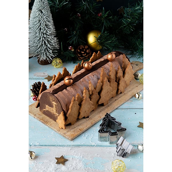 Moule à bûche cannelé extensible 25 à 35 cm Patisse - Image 3