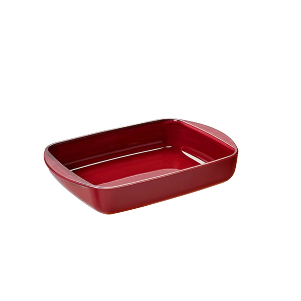 Plat Ă four rectangulaire en verre borosilicate avec couvercle Grenat 1,6L Pebbly - Image 3