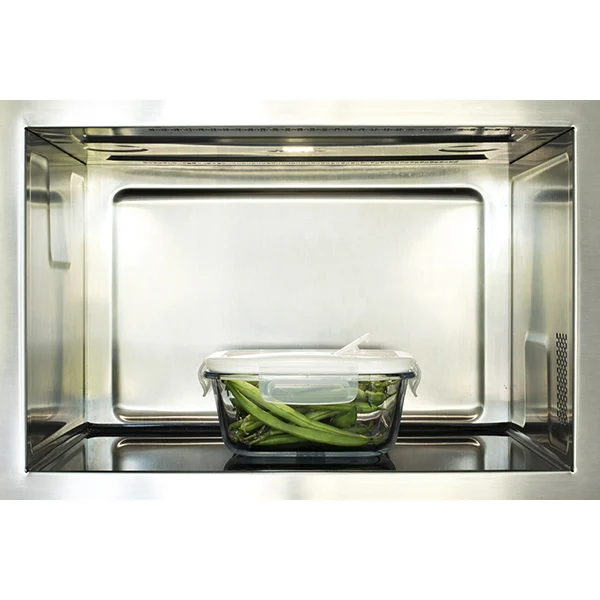 Plat carré en verre 800ml Pebbly - Image 3