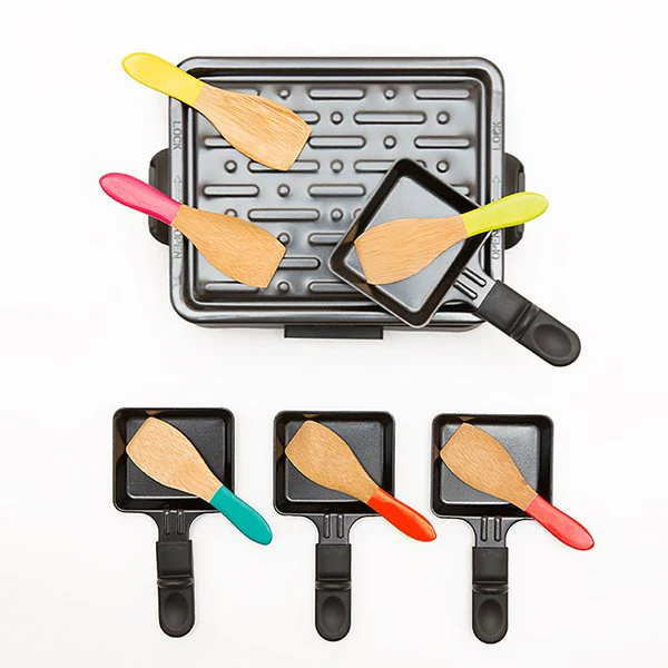 Set 6 spatules Ă raclette bambou Pebbly - Image 2