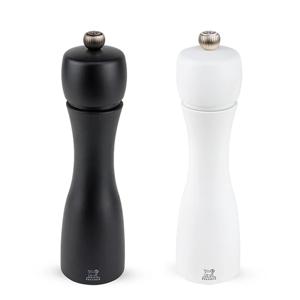 Duo moulins Ă poivre et sel Tahiti noir et blanc Peugeot