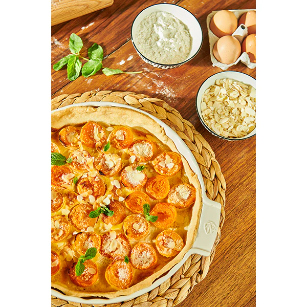 Moule à tarte céramique Appolia écru 30 cm Peugeot - Image 2