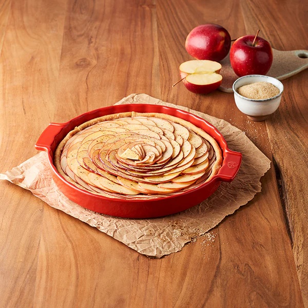 Moule à tarte céramique Appolia rouge 30 cm Peugeot - Image 2