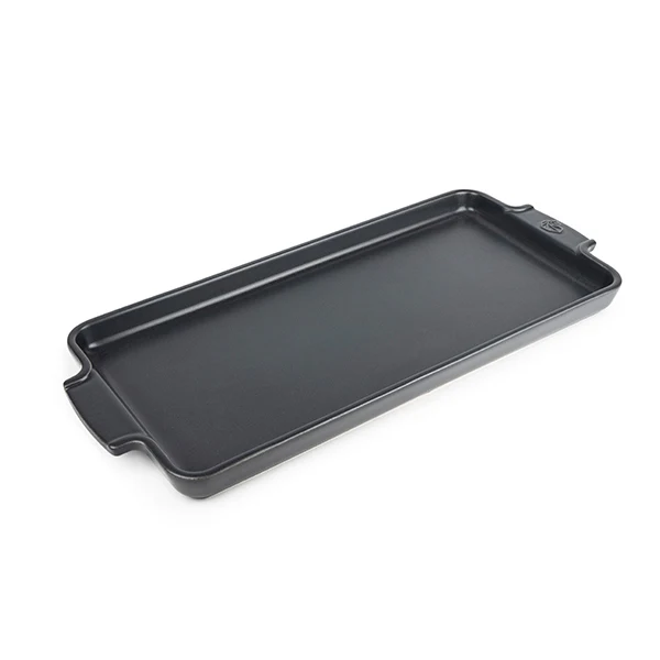 Plaque apéritifs et mignardises céramique ardoise Appolia 40 cm Peugeot