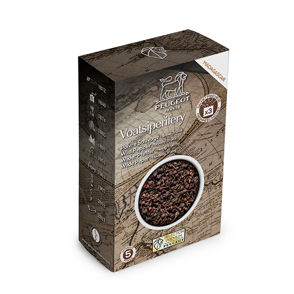 Poivre sauvage Voatsiperifery 3 x 20g Peugeot