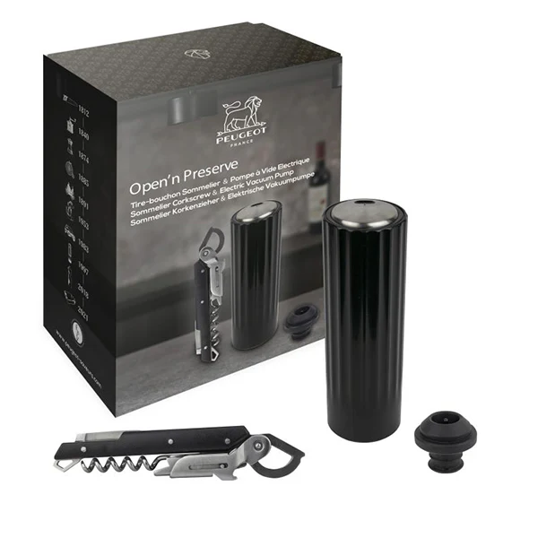 Pompe à vide électrique pour le vin Preserve Peugeot - Image 2