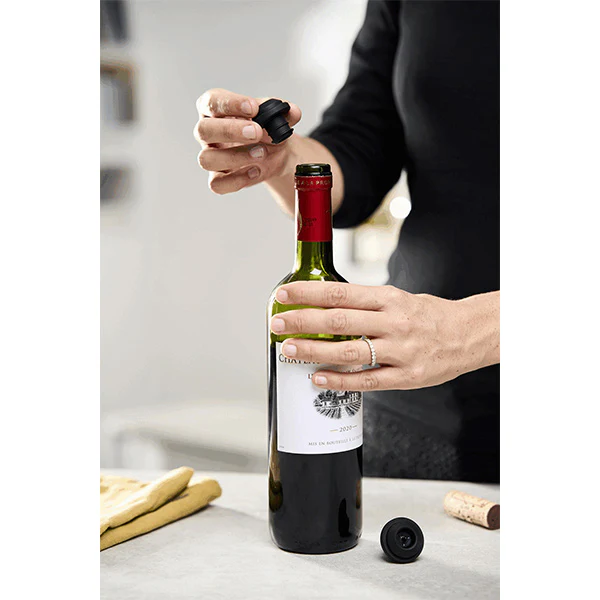 Pompe de conservation double fonction vin et effervescent Preserve Duo Manual Peugeot - Image 6