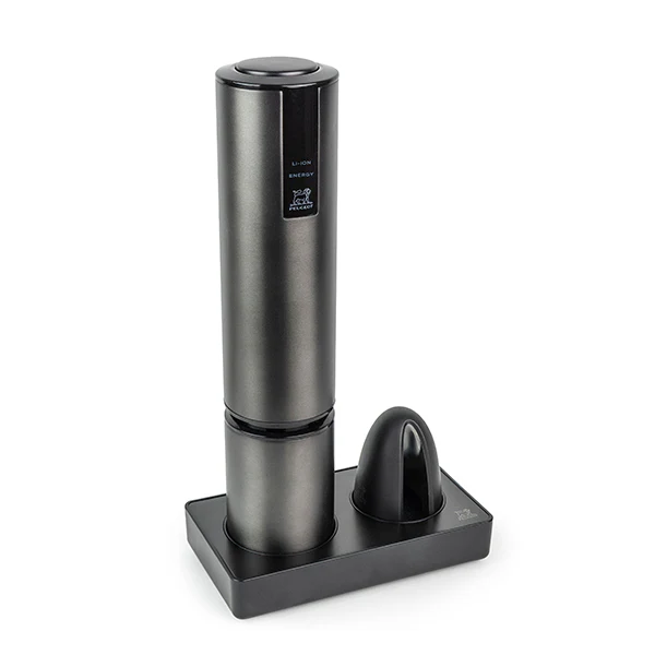 Tire-bouchon électrique rechargeable Elis Touch carbone lithium ion Peugeot