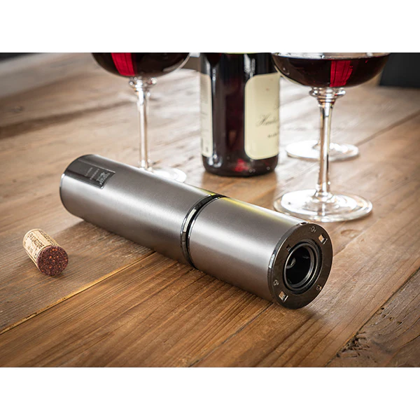 Tire-bouchon électrique rechargeable Elis Touch carbone lithium ion Peugeot - Image 6