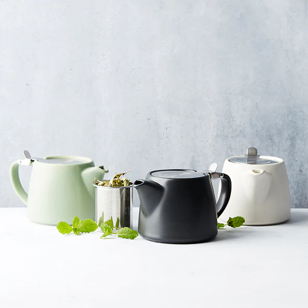 Théière avec infuseur Blanc cassé 500 mL Point Virgule - Image 2