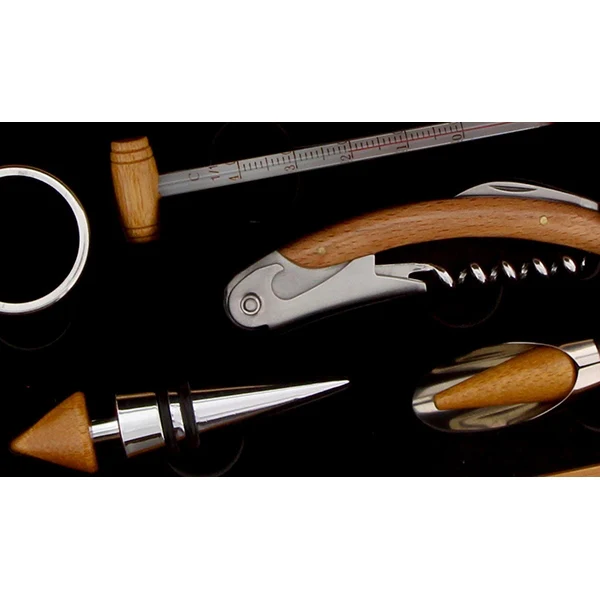 Coffret sommelier bambou 5 pièces Pradel Excellence - Image 3