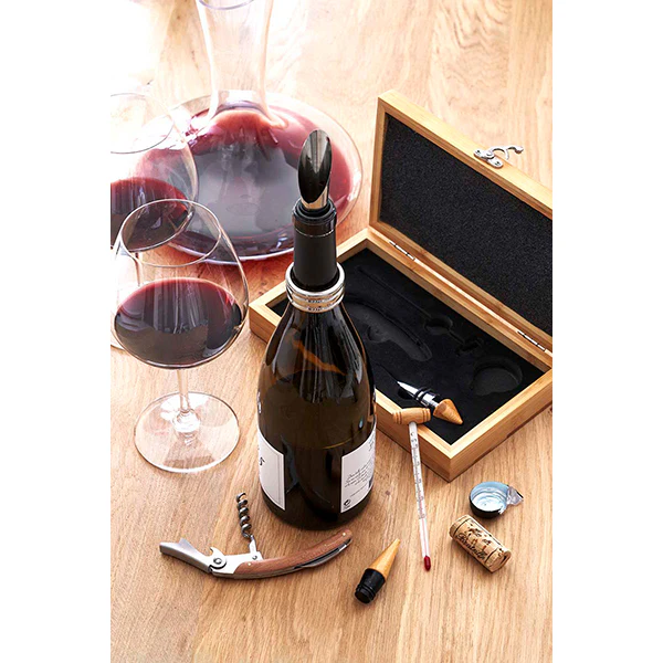 Coffret sommelier bambou 5 pièces Pradel Excellence - Image 4