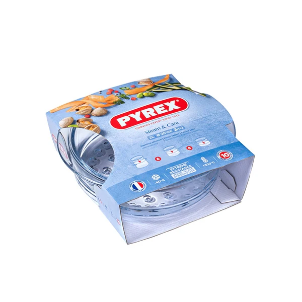 Panier vapeur en verre 20 cm Classic Pyrex Pyrex - Image 2