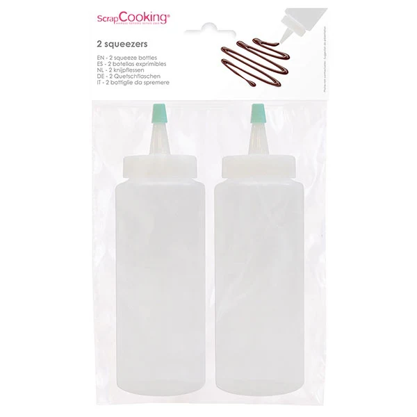 2 flacons verseurs souples Scrapcooking - Image 2