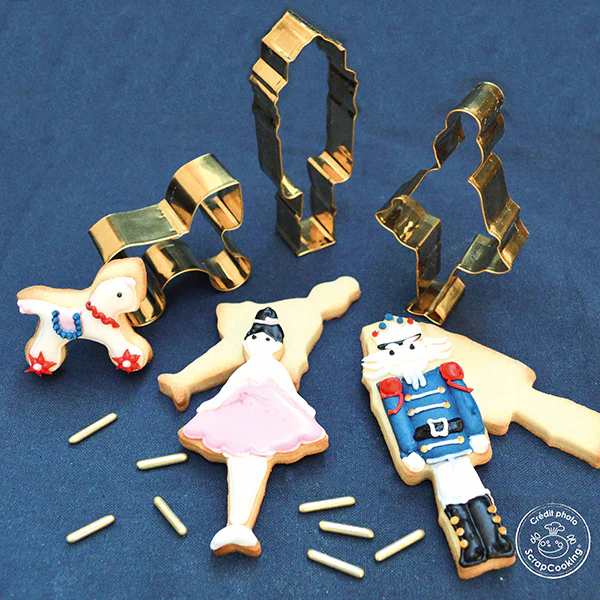3 emporte-pièces Casse-Noisette Scrapcooking - Image 3