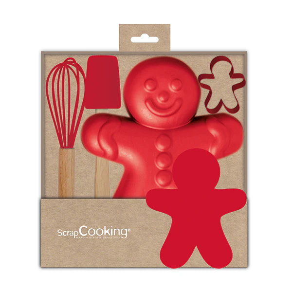 Coffret Bonhomme pain d'épices Scrapcooking