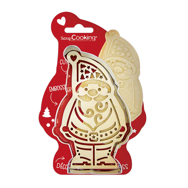Emporte-piÚce et embosseur PÚre Noël Scrapcooking
