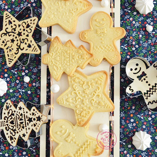 Emporte-pièce et embosseur Sapin Scrapcooking - Image 4