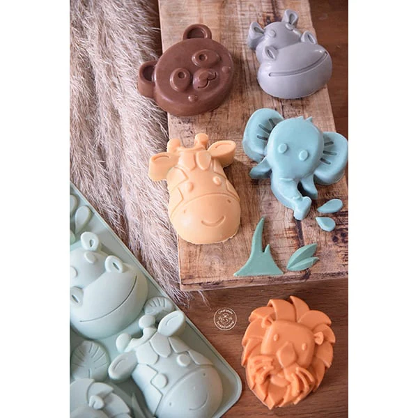 Moule en silicone Animaux de la jungle Scrapcooking - Image 2