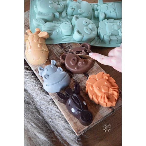 Moule en silicone Animaux de la jungle Scrapcooking - Image 3
