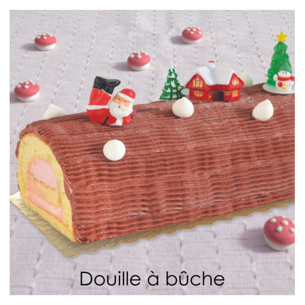 Set de 3 douilles pour bûches Scrapcooking - Image 2