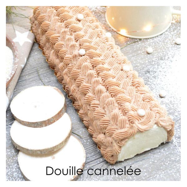 Set de 3 douilles pour bûches Scrapcooking - Image 3