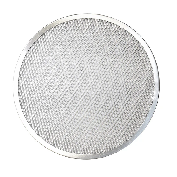 Set de 2 grilles perforées rondes pour pizza Mathon - Image 3