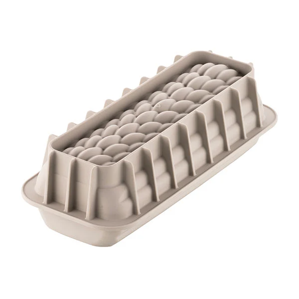 Moule à buche 3D quenelle en silicone  Silikomart - Image 3