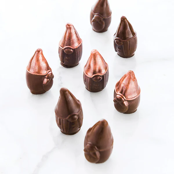 Moule 3D chocolat Mr and Mrs Brown en silicone Silikomart - Image 6