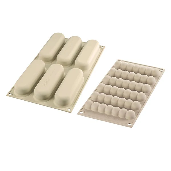 Moule 3D Kit Chic 6 Éclairs Silikomart - Image 2