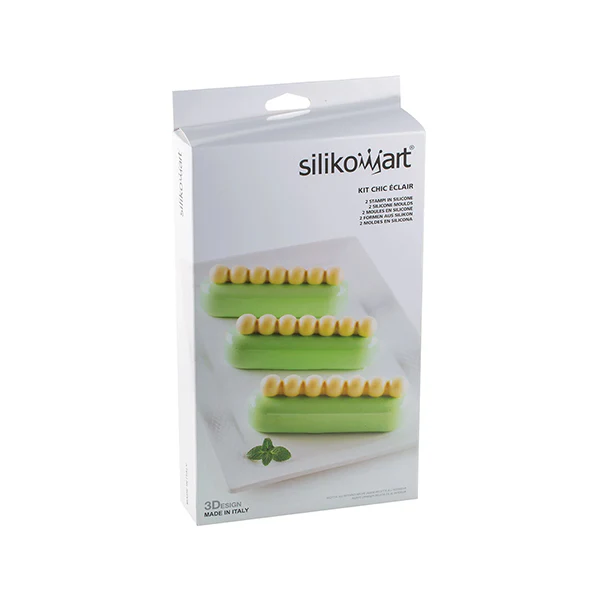 Moule 3D Kit Chic 6 Éclairs Silikomart - Image 6