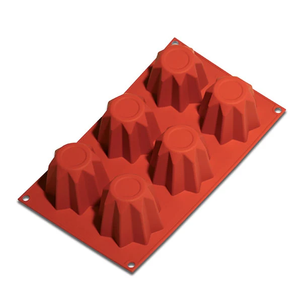 Moule 6 mini-pandoro en silicone Silikomart - Image 2
