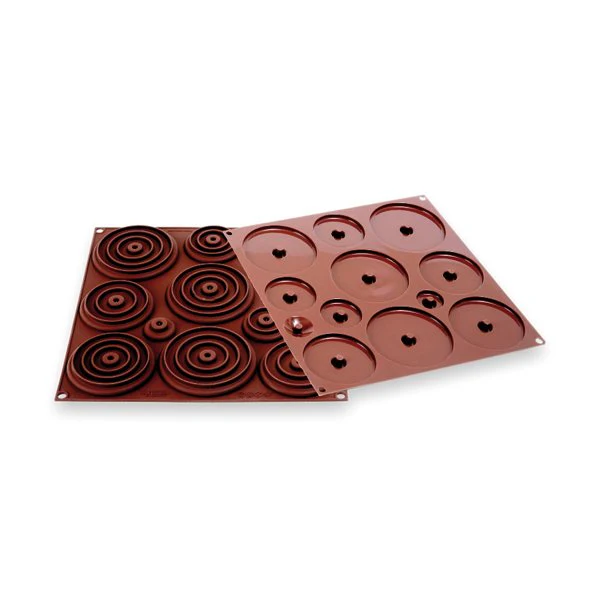 Moule œuf en chocolat 3D silicone Silikomart - Image 2