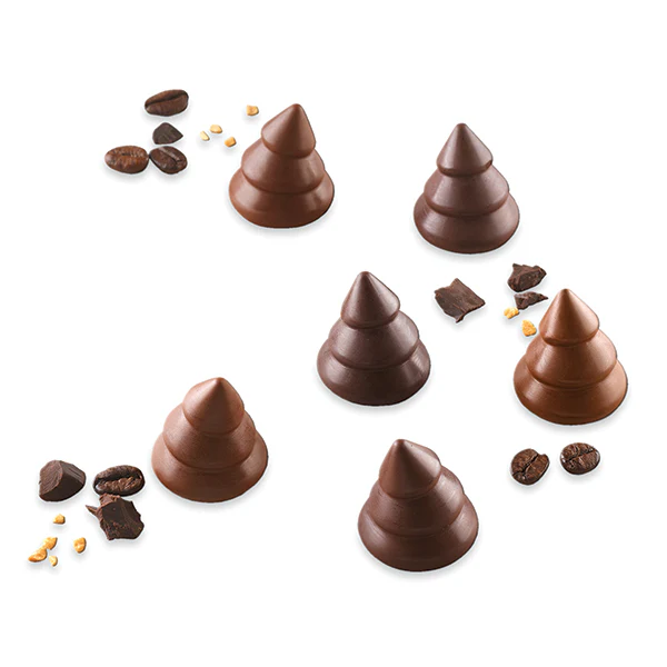 Moule silicone 15 Choco Tree Silikomart - Image 5