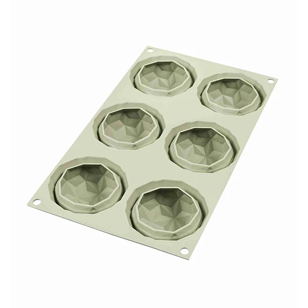 Moule silicone 6 mini gâteaux Mini Gemma Silikomart - Image 3