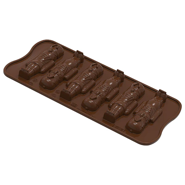 Moule silicone 6 soldats casse-noisette  Silikomart - Image 3