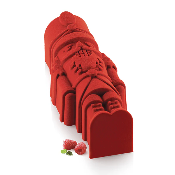 Moule silicone Nutcracker bûche  Silikomart