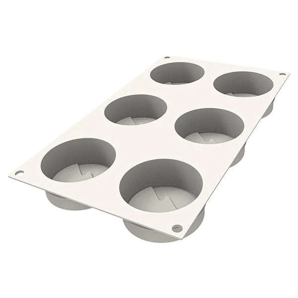 Set de 6 moules silicone Mini Hiver Sapin Silikomart - Image 4