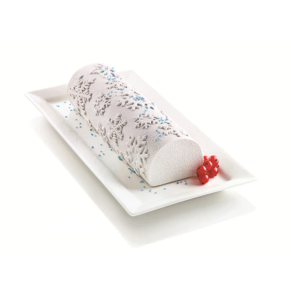 Tapis décors pour bûche silicone Frozen Silikomart - Image 2