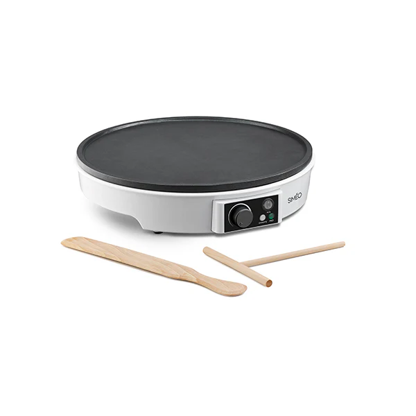 Crêpière électrique 30 cm 1000W blanche Simeo - Image 3