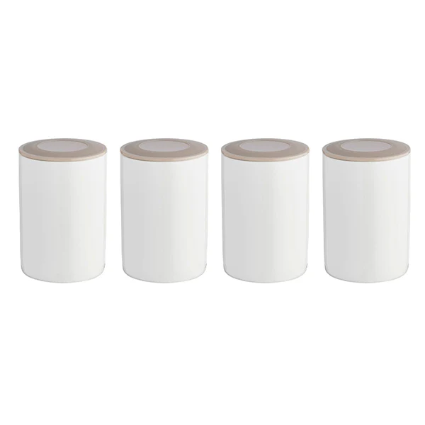 Set de 4 pots en céramique pour yaourtière YVA640 Simeo