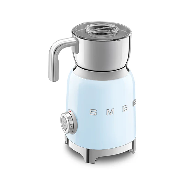 Chocolatière et mousseur de lait 500 W MFF11PBEU bleu azur Smeg - Image 4