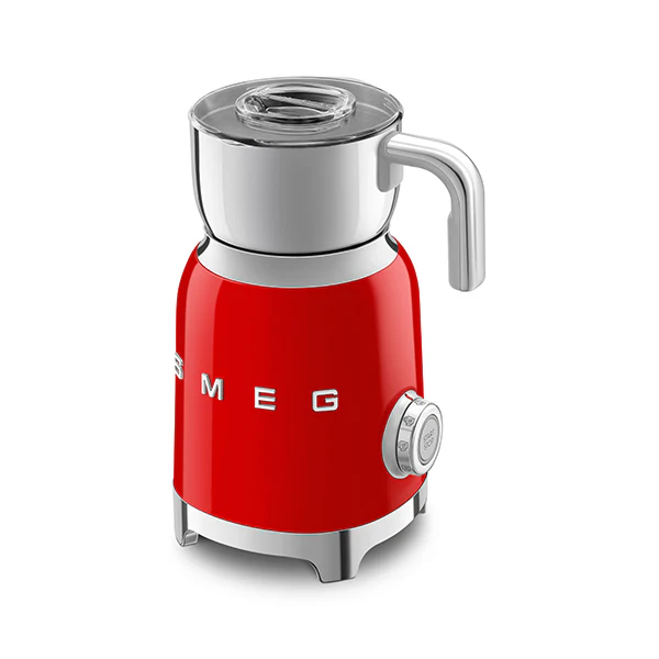 Chocolatière et mousseur de lait 500 W MFF11RDEU rouge Smeg - Image 4